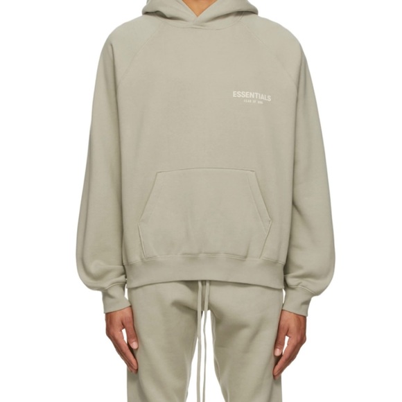 ESSENTIALS Green Fleece Raglan
Hoodie MENS XL - Picture 2 of 2